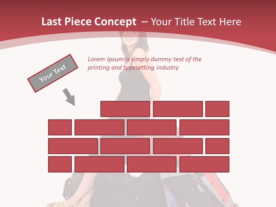 Photo Of Nine Month Baby Crying, Isolated PowerPoint Template