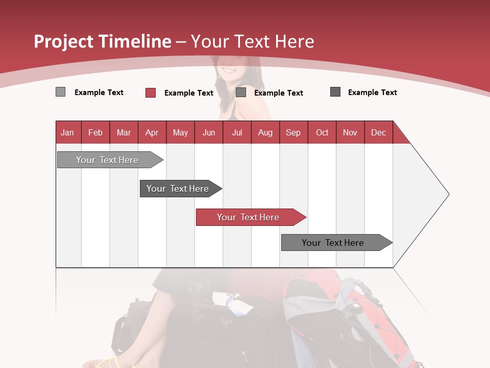Photo Of Nine Month Baby Crying, Isolated PowerPoint Template