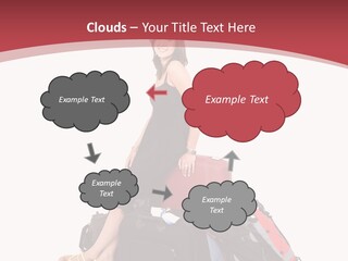 Photo Of Nine Month Baby Crying, Isolated PowerPoint Template