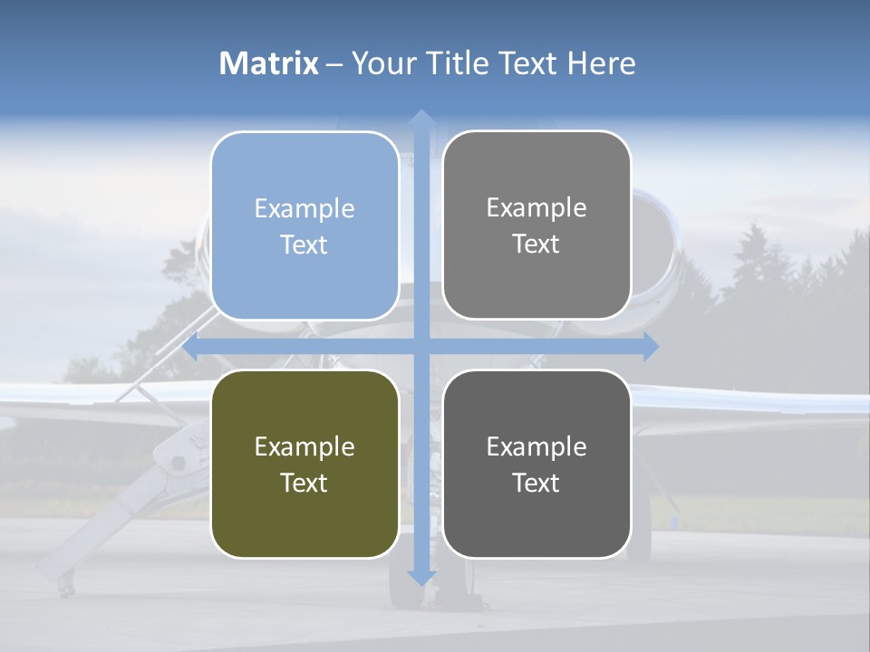 Private Jet PowerPoint Template