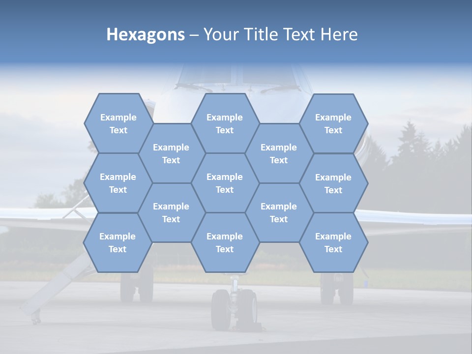 Private Jet PowerPoint Template