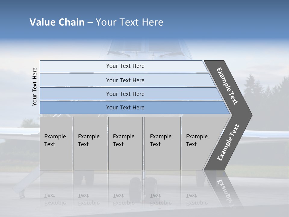 Private Jet PowerPoint Template