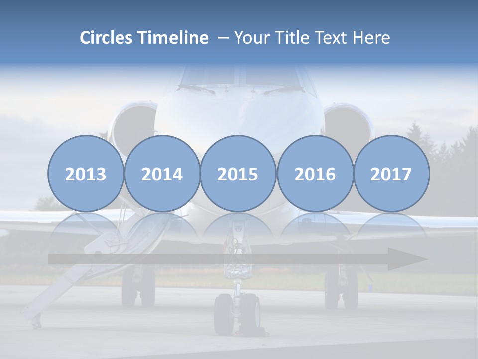 Private Jet PowerPoint Template