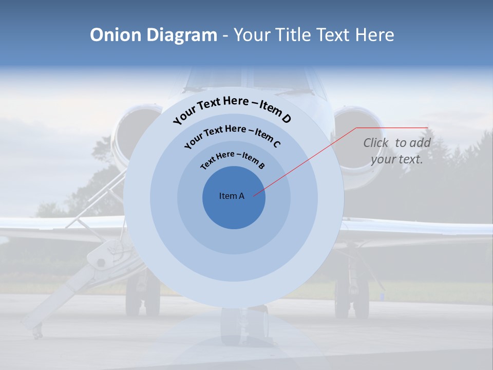 Private Jet PowerPoint Template