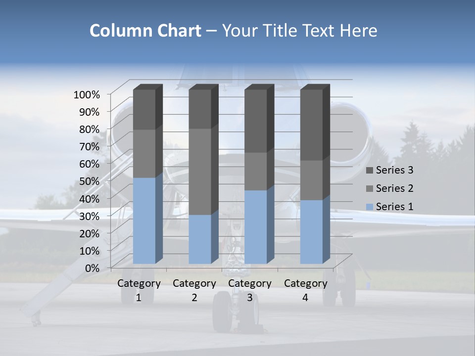 Private Jet PowerPoint Template