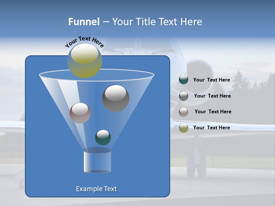 Private Jet PowerPoint Template