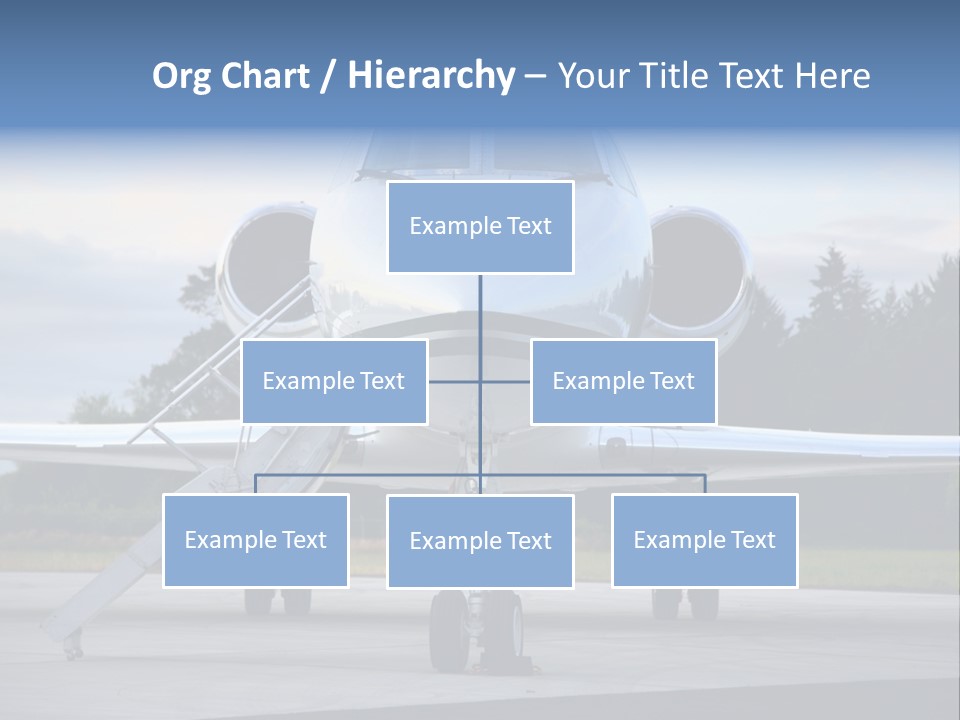Private Jet PowerPoint Template