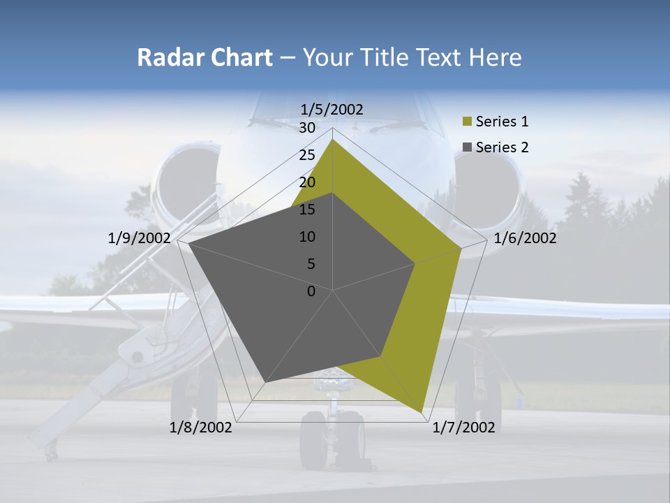 Private Jet PowerPoint Template