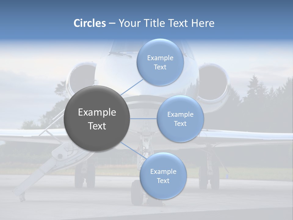 Private Jet PowerPoint Template