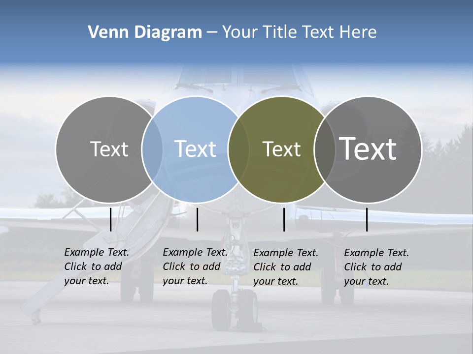 Private Jet PowerPoint Template