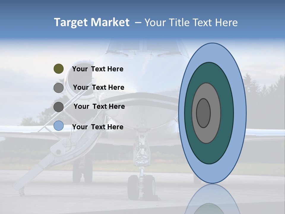Private Jet PowerPoint Template