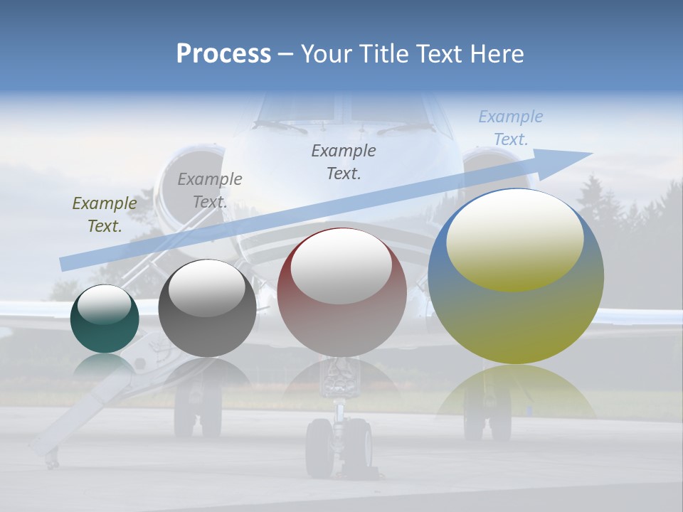 Private Jet PowerPoint Template