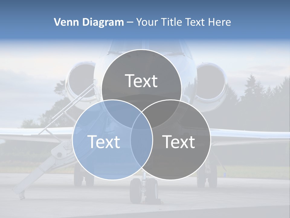 Private Jet PowerPoint Template