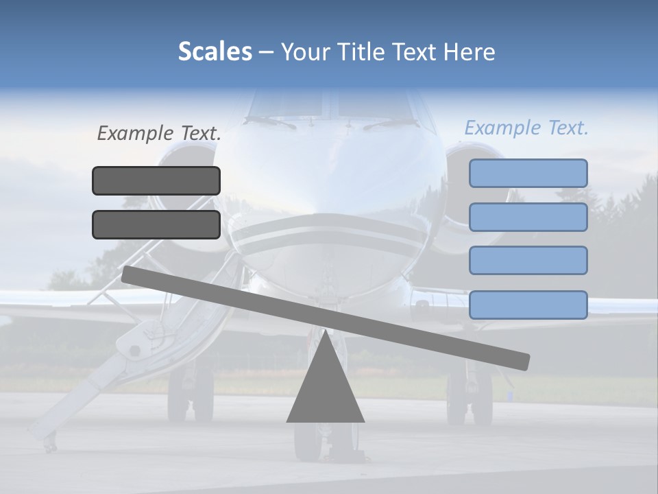 Private Jet PowerPoint Template