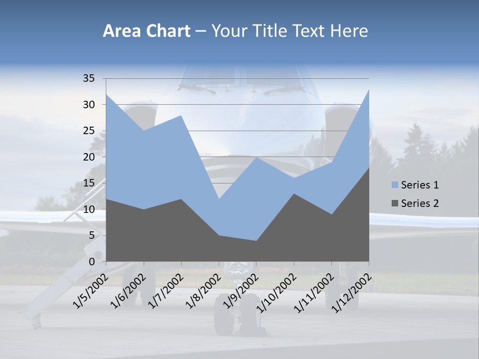 Private Jet PowerPoint Template