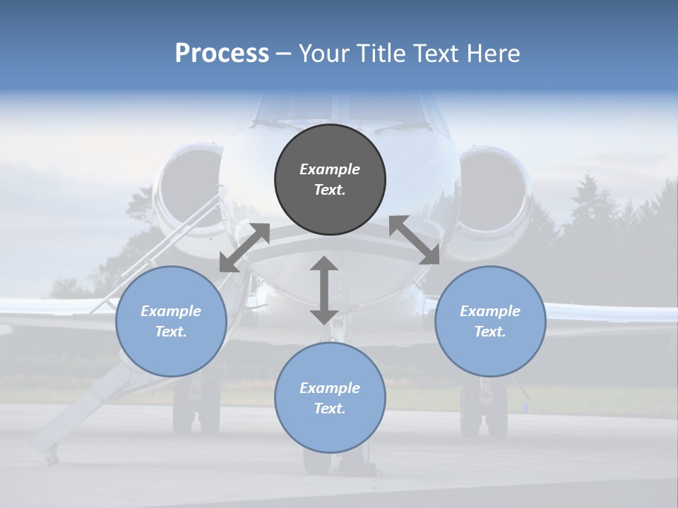 Private Jet PowerPoint Template
