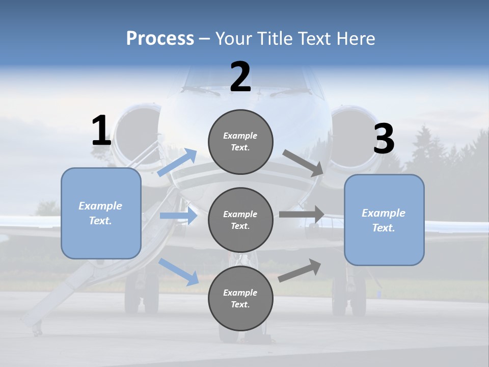 Private Jet PowerPoint Template