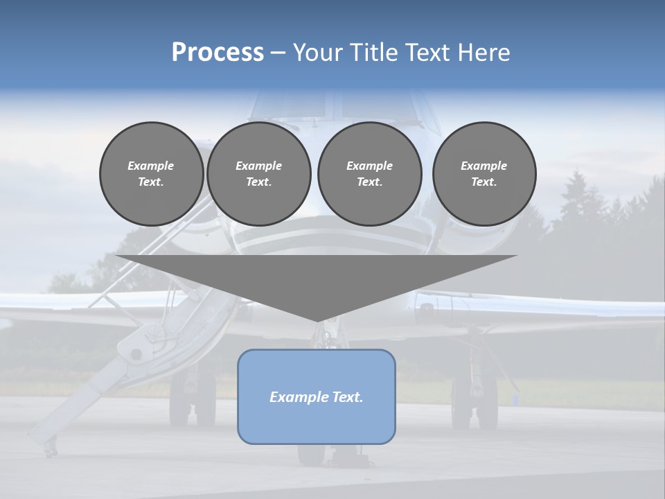 Private Jet PowerPoint Template