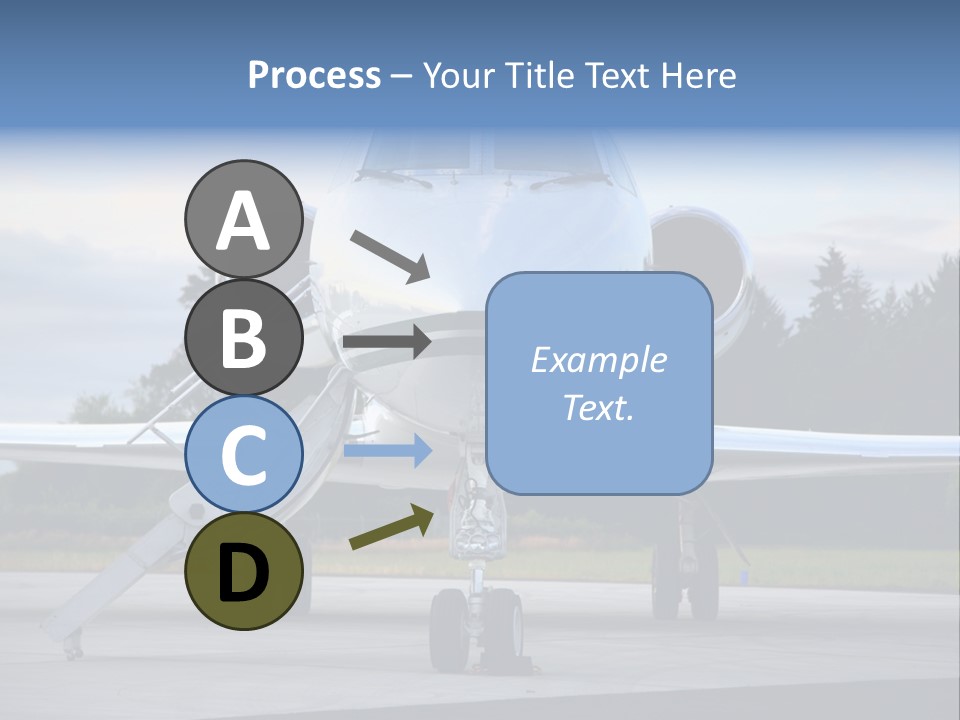 Private Jet PowerPoint Template