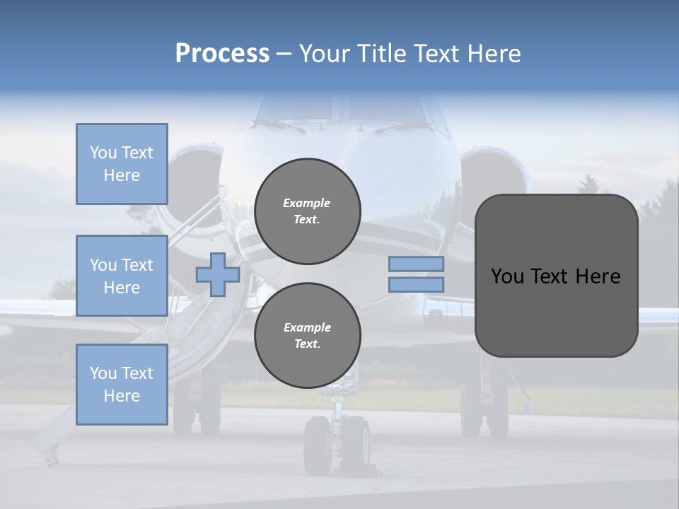 Private Jet PowerPoint Template