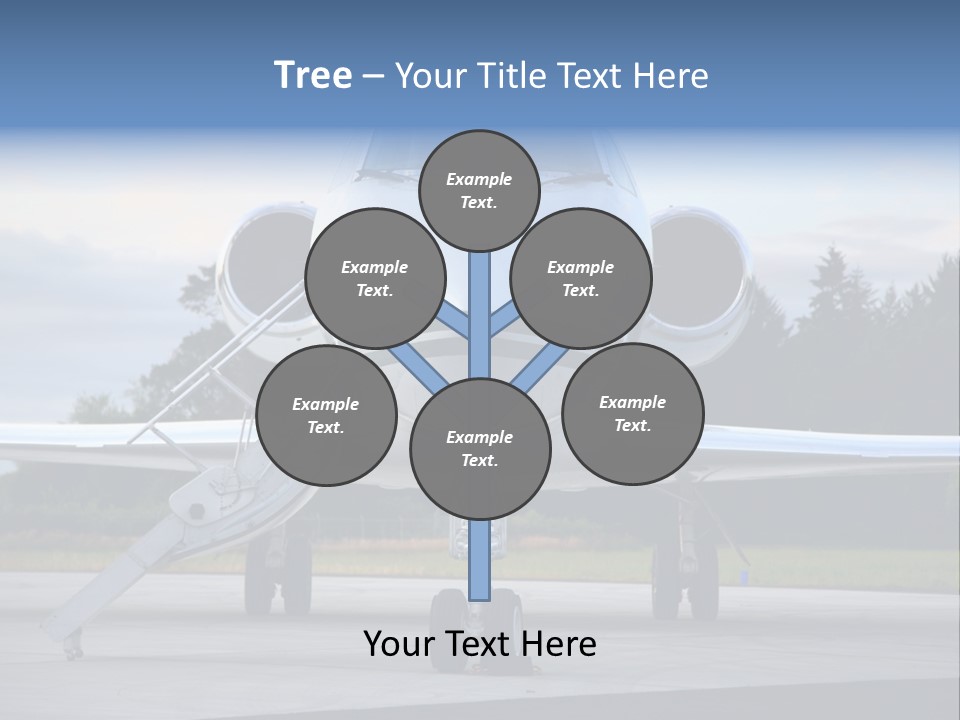 Private Jet PowerPoint Template