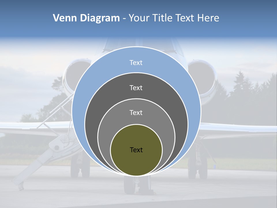 Private Jet PowerPoint Template