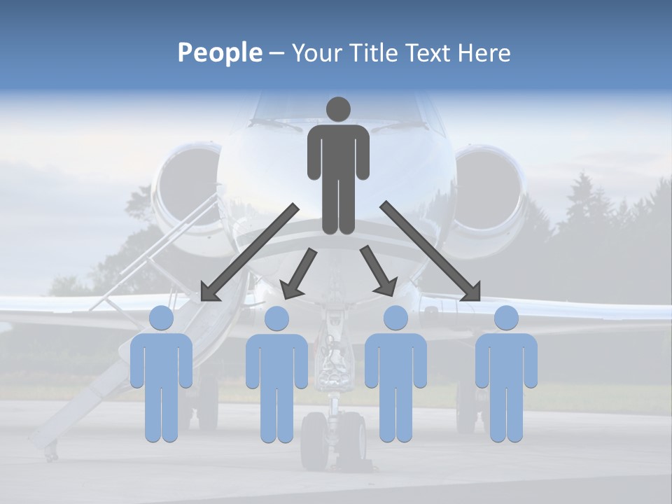 Private Jet PowerPoint Template