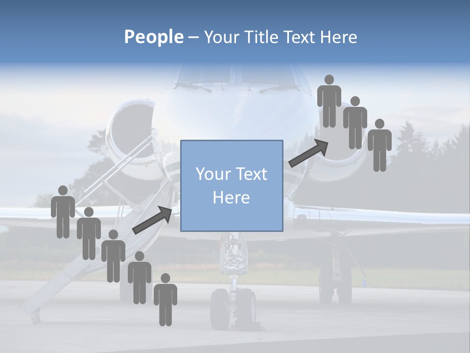 Private Jet PowerPoint Template