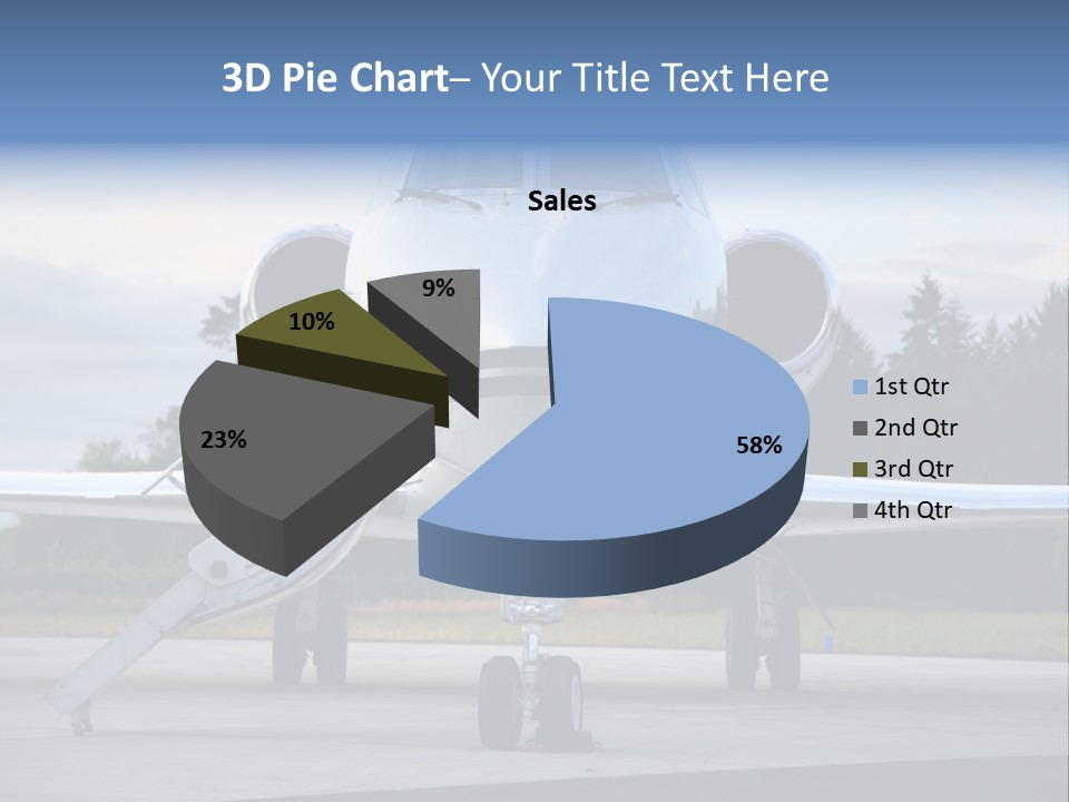 Private Jet PowerPoint Template