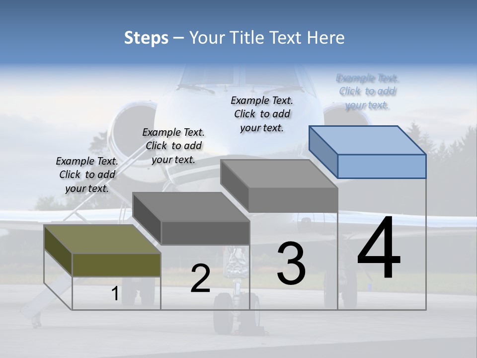 Private Jet PowerPoint Template