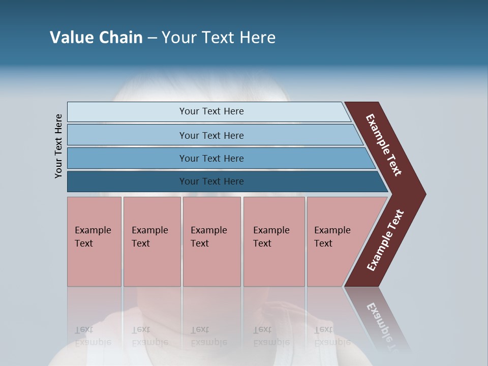 Photo Of Nine Month Baby Crying, Isolated PowerPoint Template