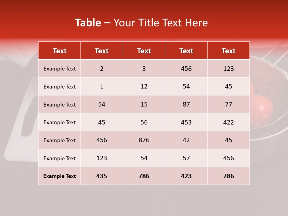 Chef Is Peeling Boiled Tomatos PowerPoint Template