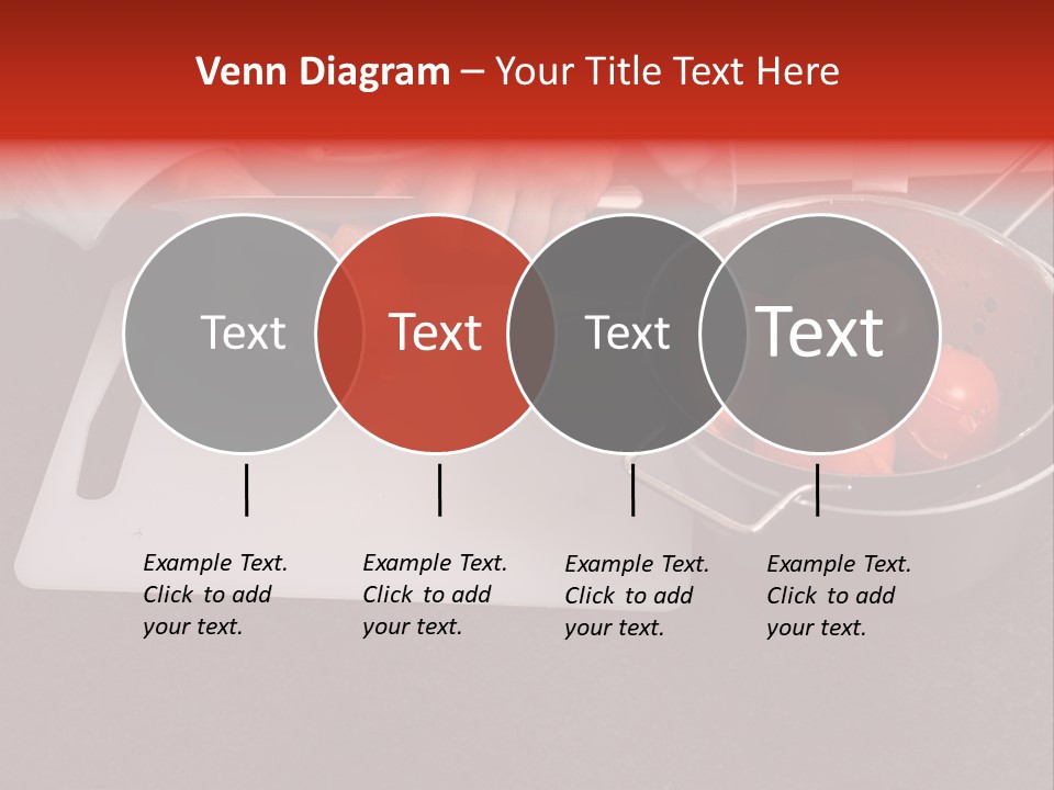 Chef Is Peeling Boiled Tomatos PowerPoint Template