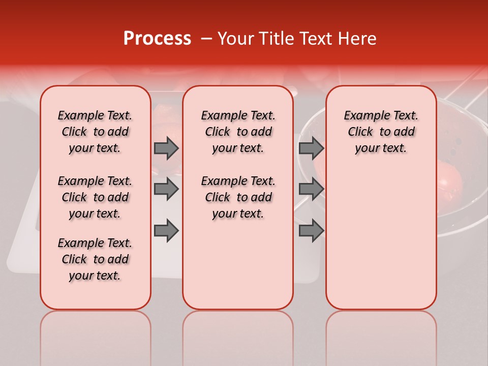 Chef Is Peeling Boiled Tomatos PowerPoint Template
