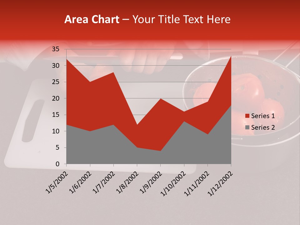 Chef Is Peeling Boiled Tomatos PowerPoint Template