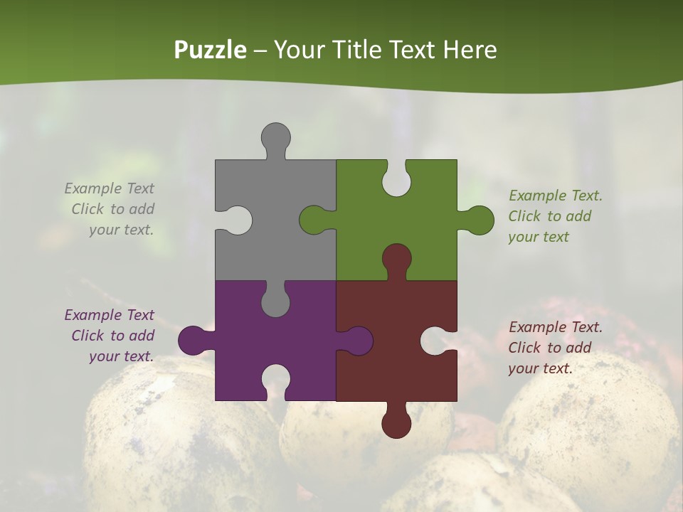 A First Harvest Of Organically Grown New Potatoes, Freshly Dug From The Ground Lying On Top Of The Soil, With A Garden Fork In The Background. PowerPoint Template