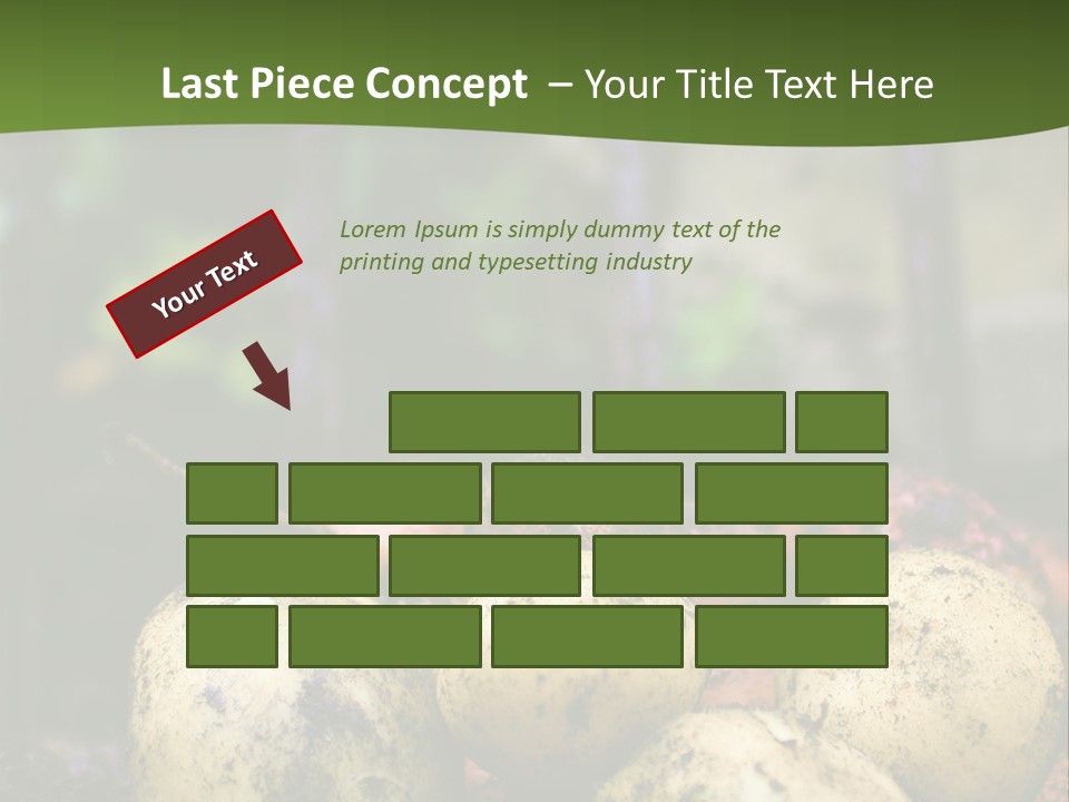 A First Harvest Of Organically Grown New Potatoes, Freshly Dug From The Ground Lying On Top Of The Soil, With A Garden Fork In The Background. PowerPoint Template