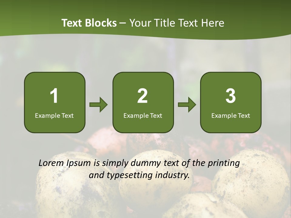 A First Harvest Of Organically Grown New Potatoes, Freshly Dug From The Ground Lying On Top Of The Soil, With A Garden Fork In The Background. PowerPoint Template