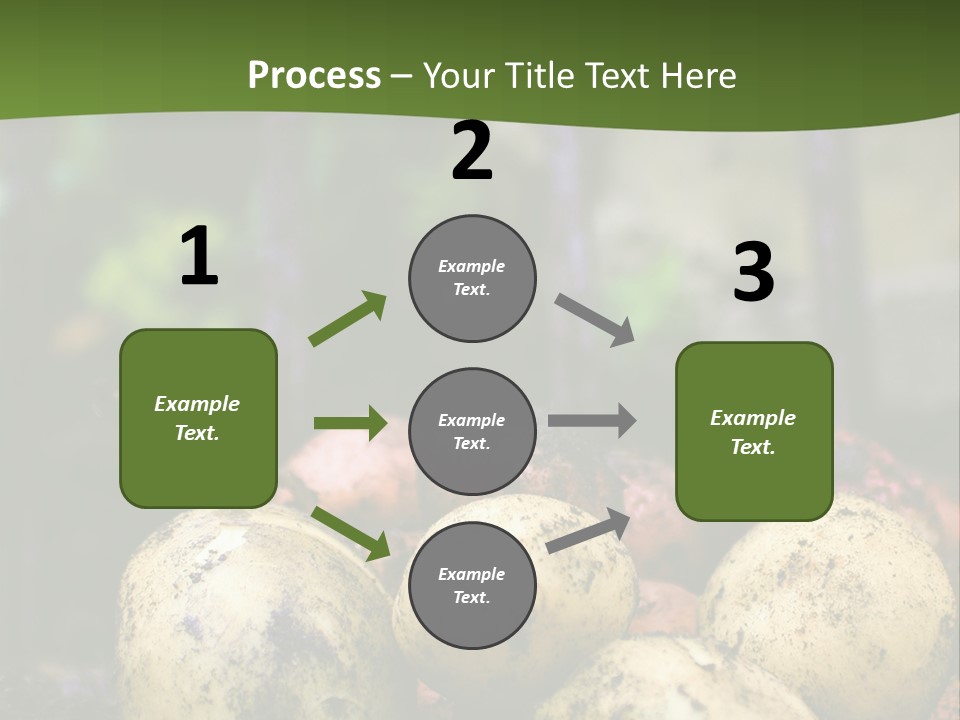 A First Harvest Of Organically Grown New Potatoes, Freshly Dug From The Ground Lying On Top Of The Soil, With A Garden Fork In The Background. PowerPoint Template