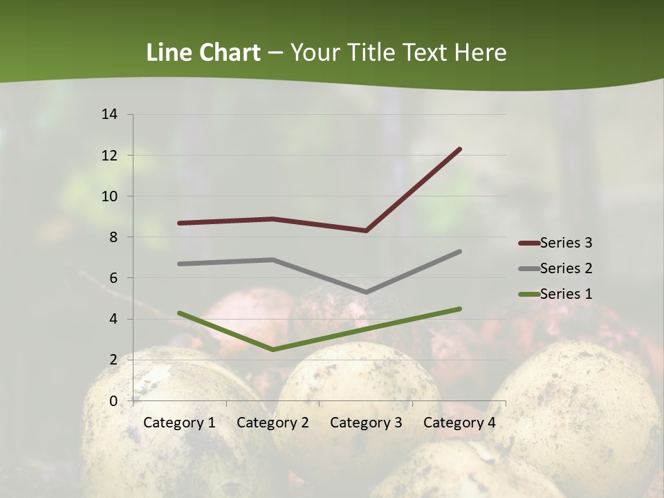 A First Harvest Of Organically Grown New Potatoes, Freshly Dug From The Ground Lying On Top Of The Soil, With A Garden Fork In The Background. PowerPoint Template