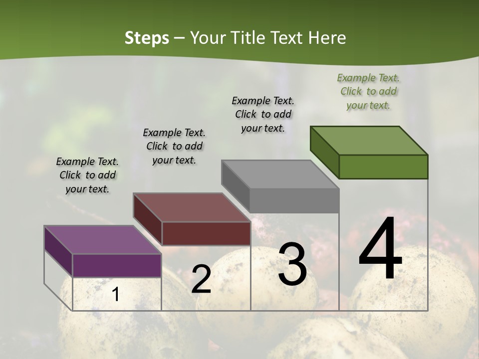 A First Harvest Of Organically Grown New Potatoes, Freshly Dug From The Ground Lying On Top Of The Soil, With A Garden Fork In The Background. PowerPoint Template