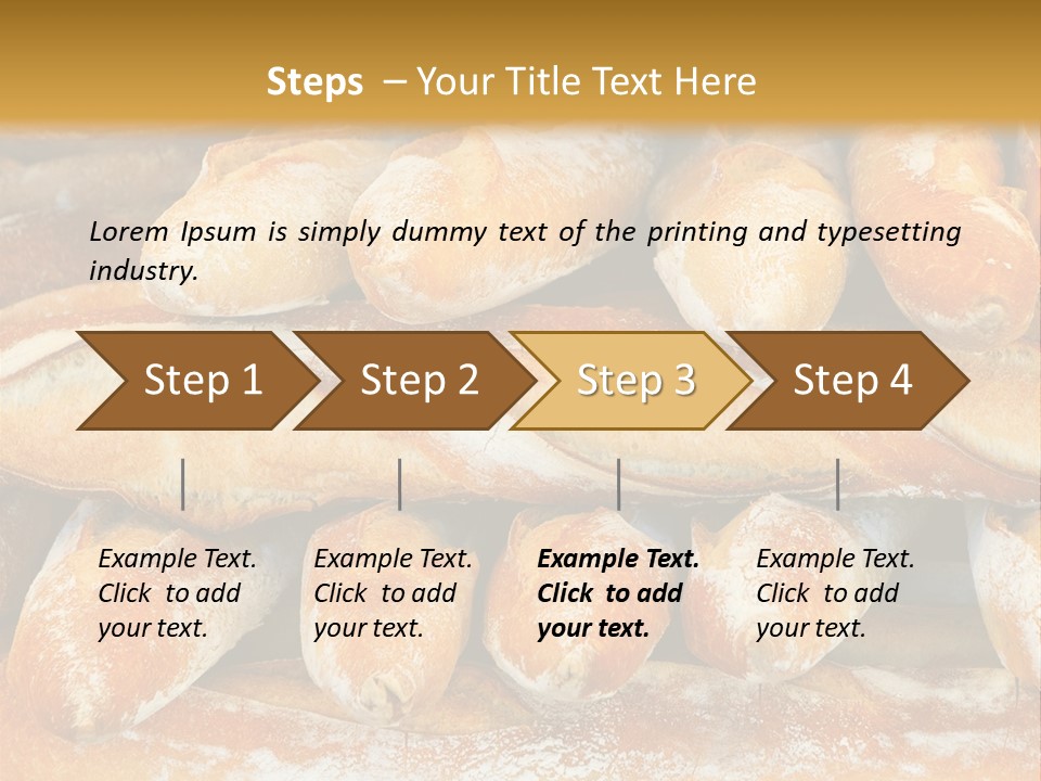 French Baguettes PowerPoint Template
