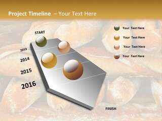 French Baguettes PowerPoint Template
