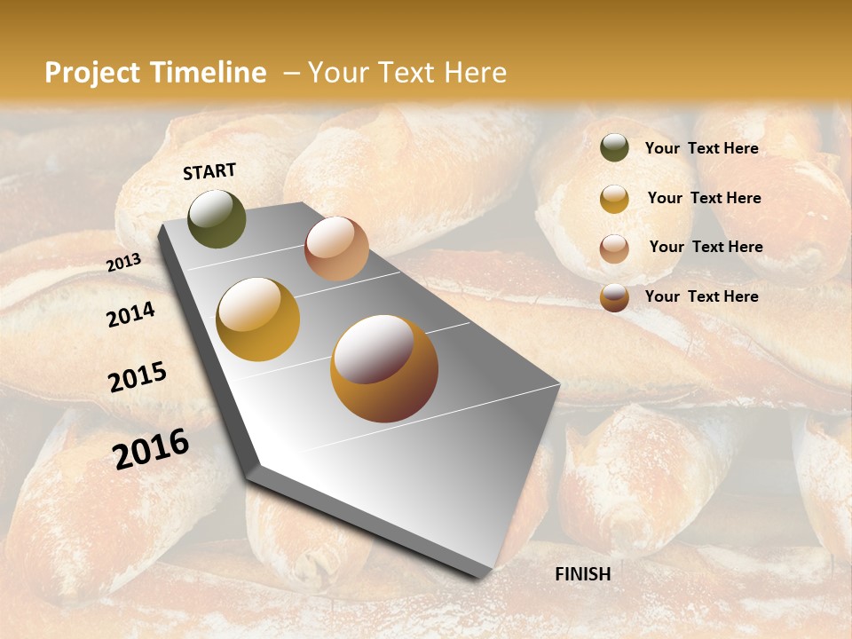 French Baguettes PowerPoint Template
