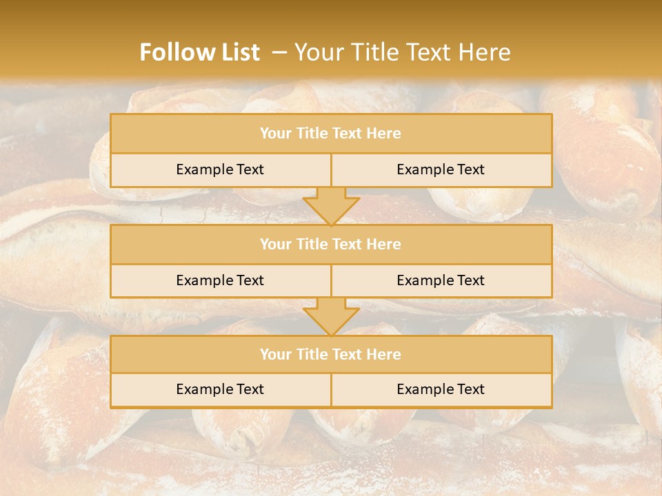 French Baguettes PowerPoint Template