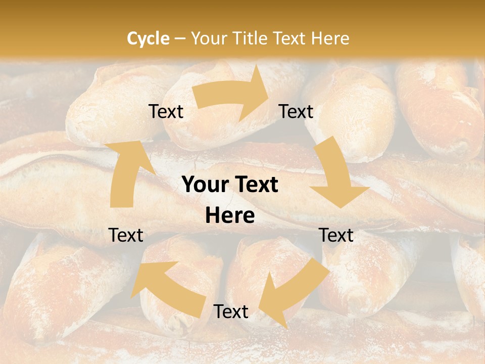 French Baguettes PowerPoint Template
