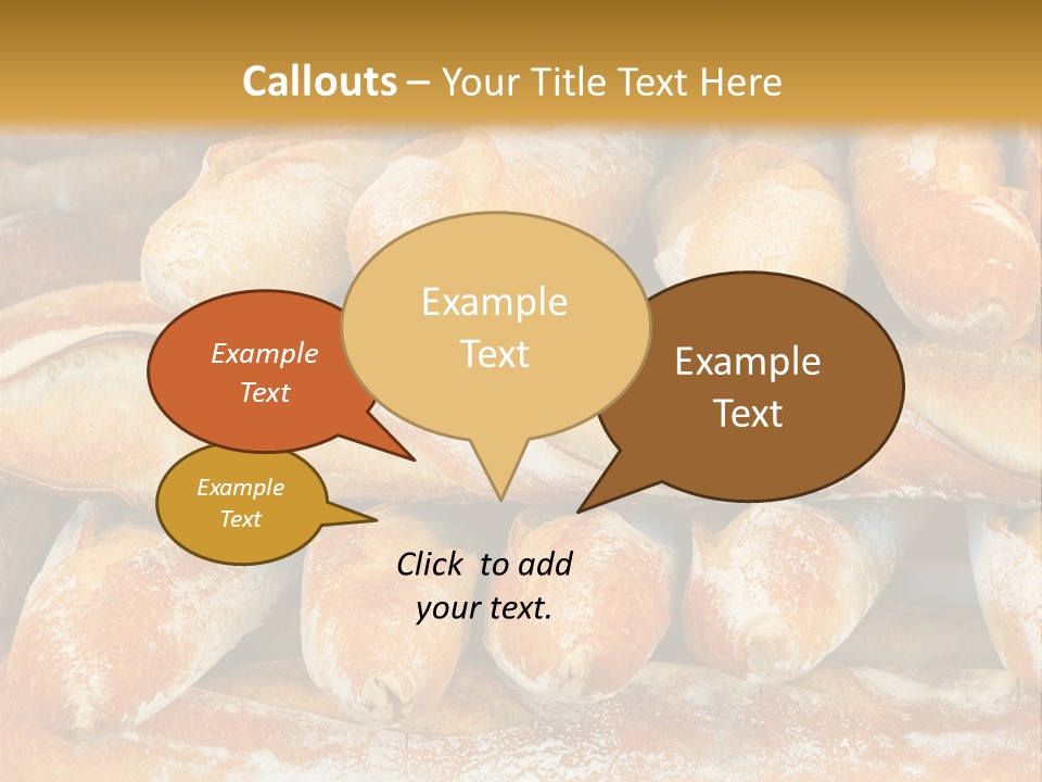 French Baguettes PowerPoint Template