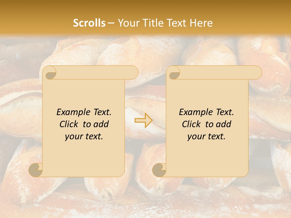 French Baguettes PowerPoint Template