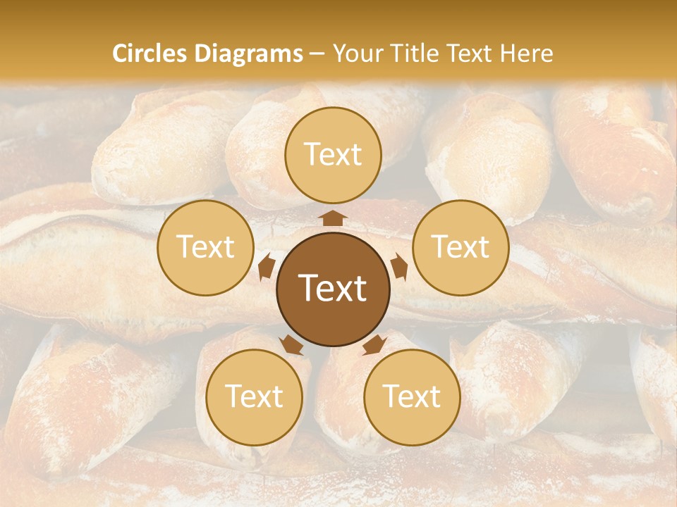 French Baguettes PowerPoint Template