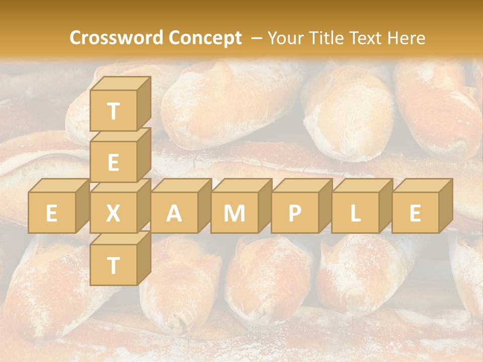 French Baguettes PowerPoint Template